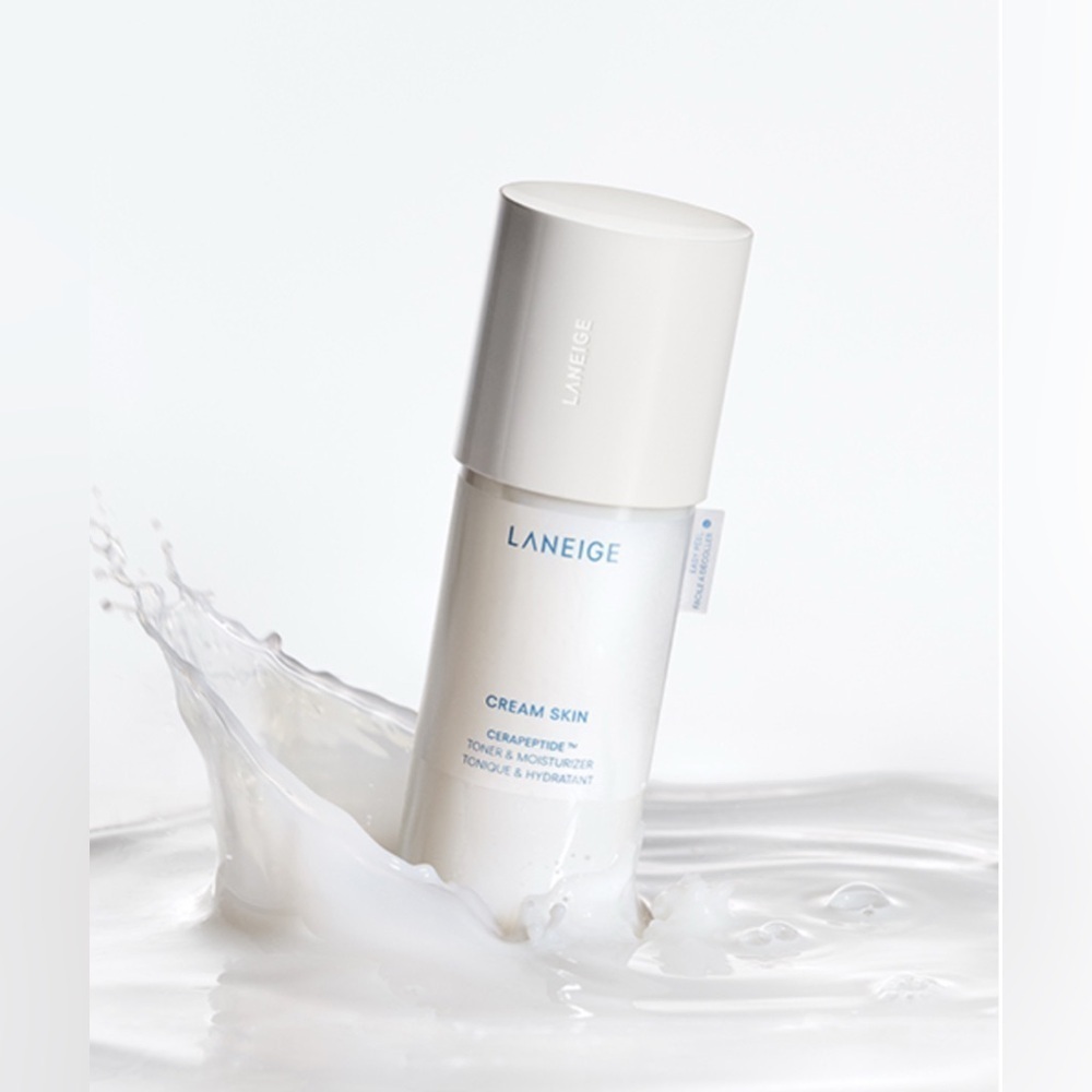 NWT Laneige Cream Skin Cerapeptide Toner + Moisturizer 15mL